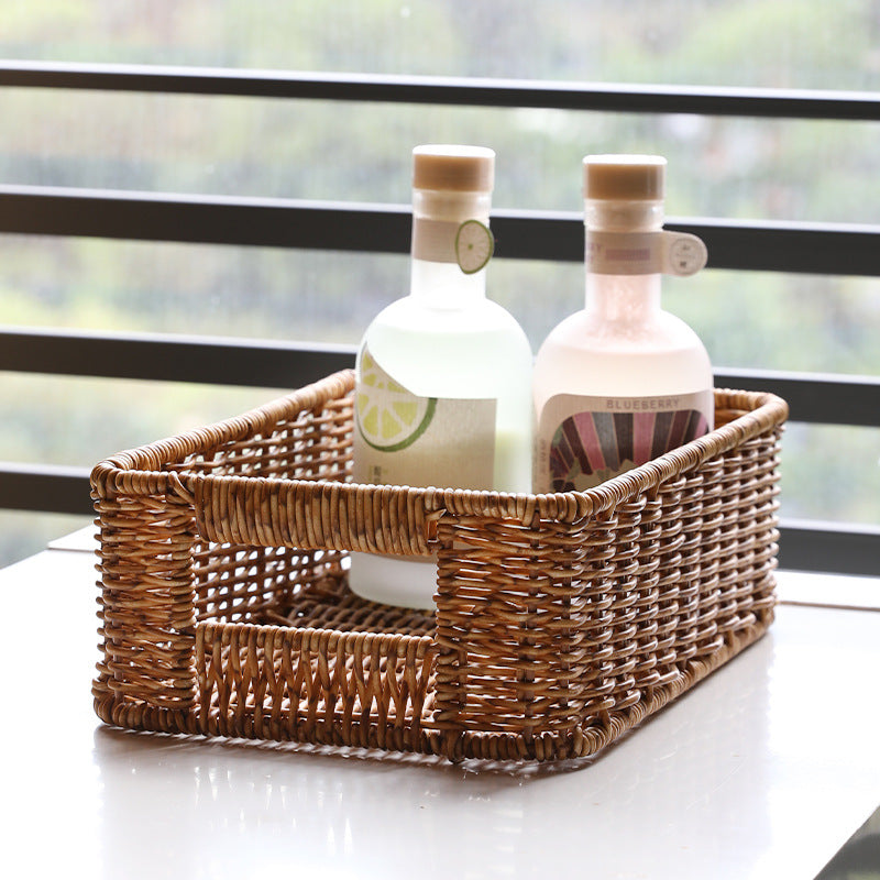 Unisex Practical Storage Basket made of Woven Material Kalsten