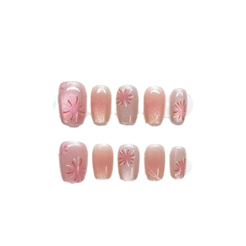 Premium Glitter Press-On Nail Set Kalsten