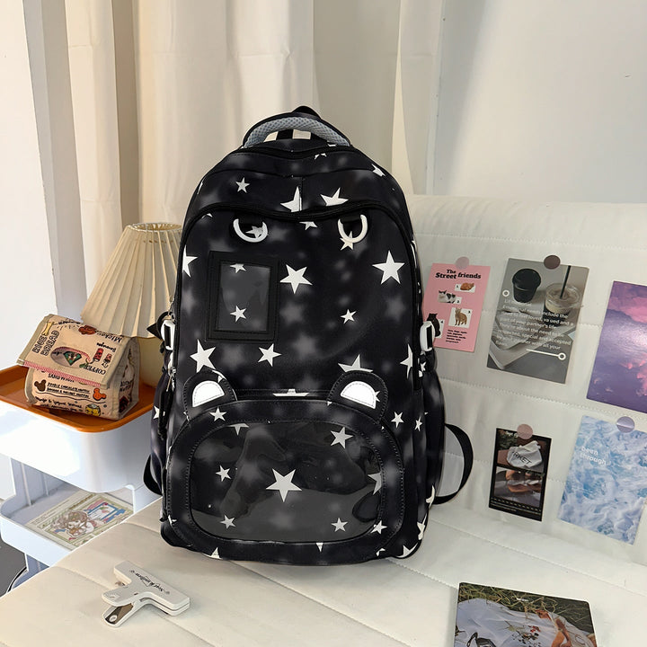 Backpack with Cute Applications and Thoughtful Storage Kalsten
