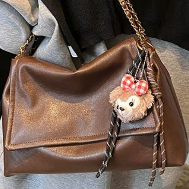 Elegant Chain-Handled Handbag Kalsten