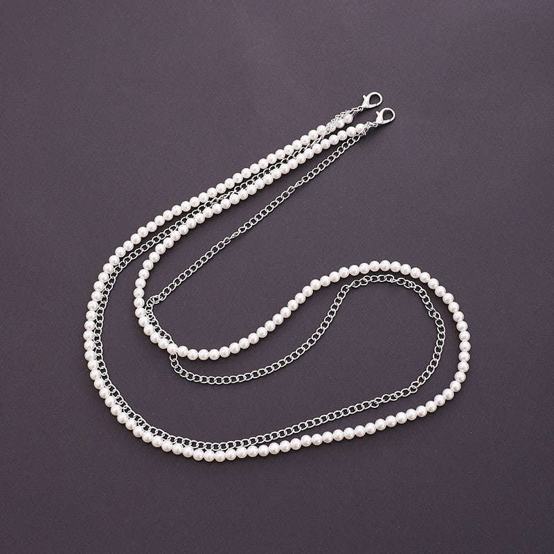 Elegant Beaded Eyewear Chain Acalora