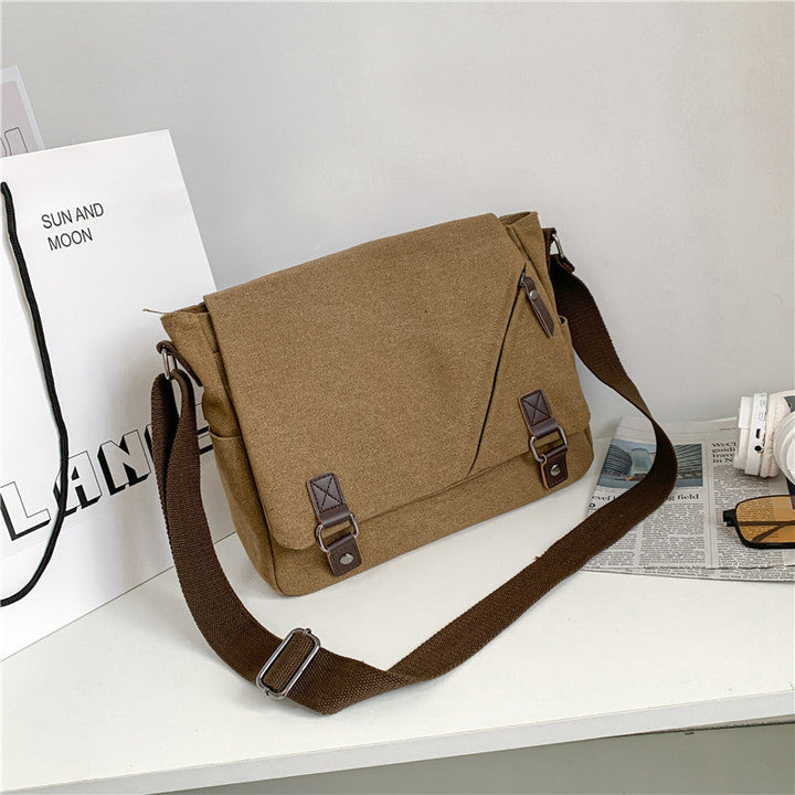 Multifunctional Messenger Bag with Adjustable Shoulder Strap Kalsten