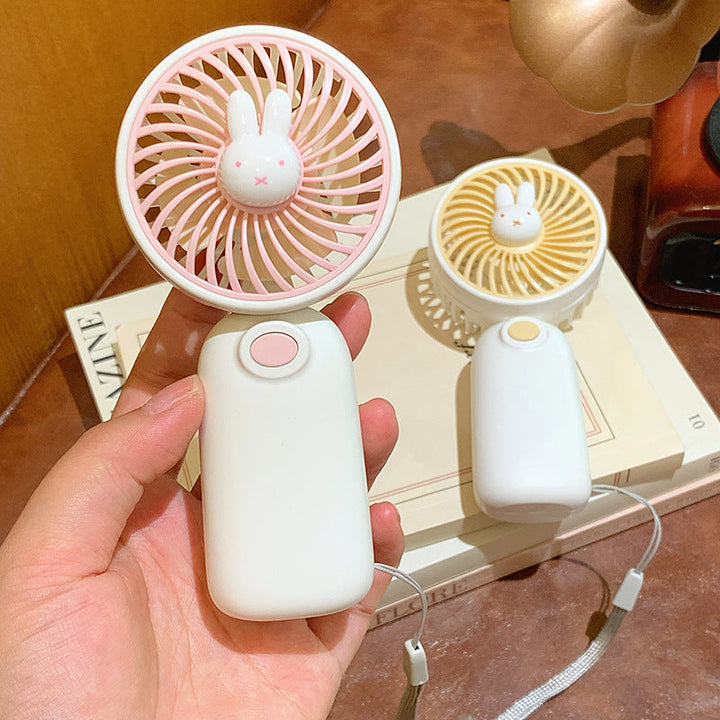 Portable Mini Fan with Cute Rabbit Design Kalsten