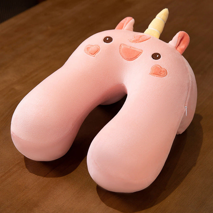 Neck support pillow with playful animal design Kalsten
