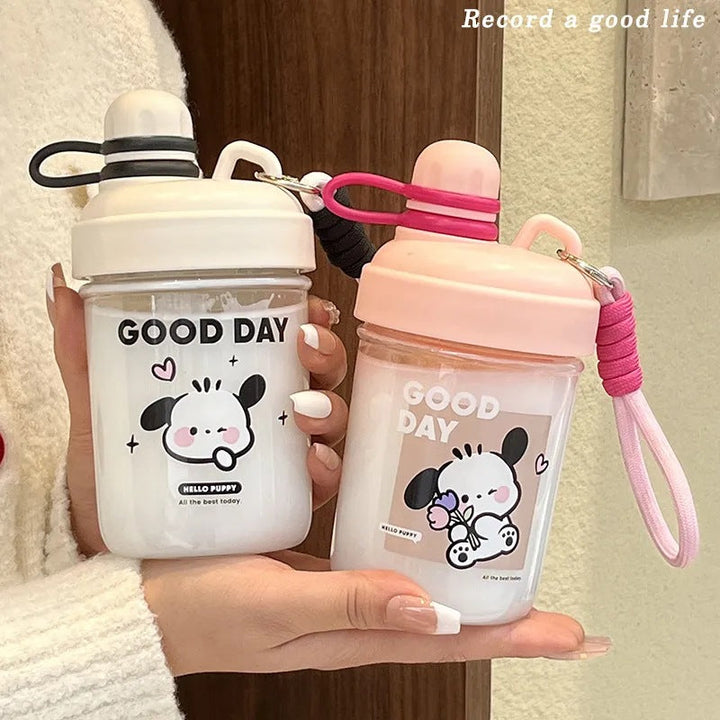 Women's Fun Drinking Bottle with Practical Carrying Strap Kalsten