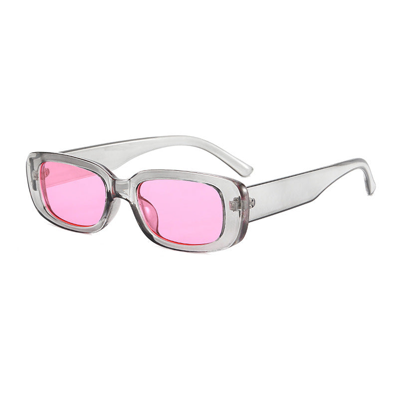 Women's stylish retro sunglasses with rectangular frame Kalsten