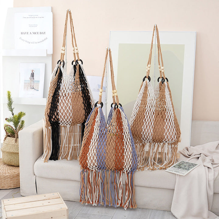 Handcrafted Macrame Tote Bag Kalsten