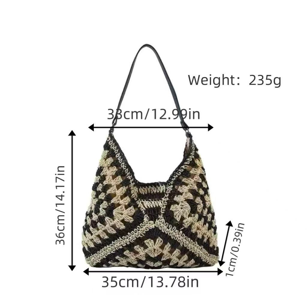 Woven Material Handbag Kalsten
