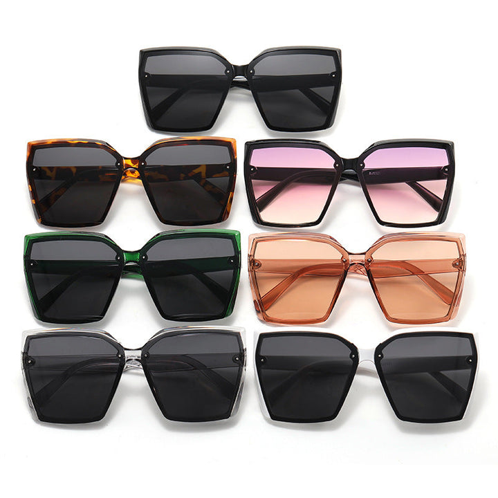 Women's Oversized Sunglasses with Modern Tortoiseshell Design Kalsten