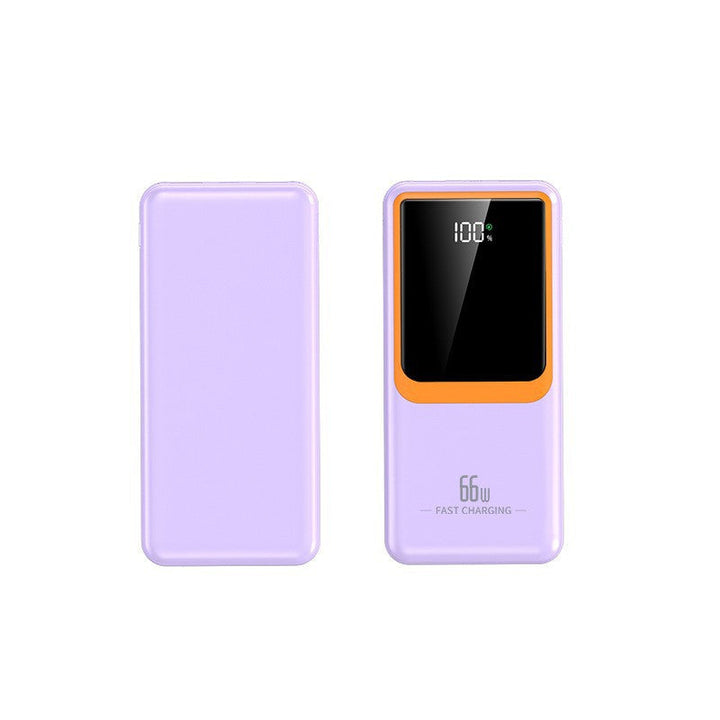 Portable power bank with 66W fast charging technology and LCD display Kalsten
