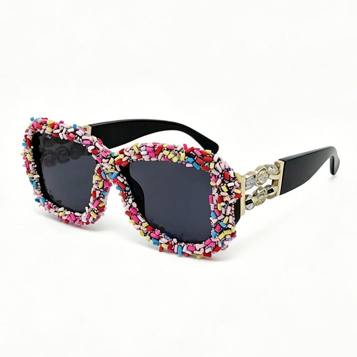 Women's sunglasses with creative candy trim Kalsten