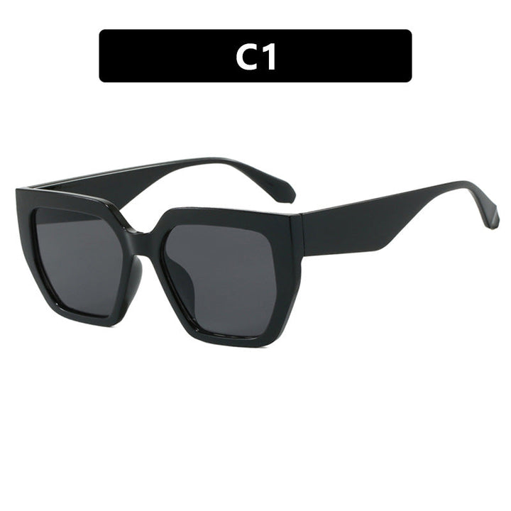 Women's geometric glasses in stylish tortoiseshell pattern Kalsten