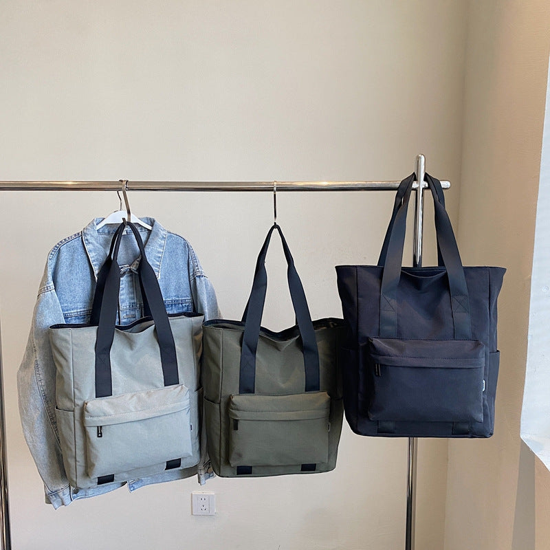 Practical Tote Bag With Multiple External Pockets Kalsten