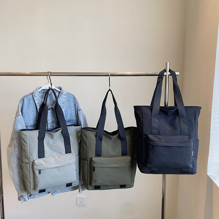 Practical Tote Bag With Multiple External Pockets Kalsten