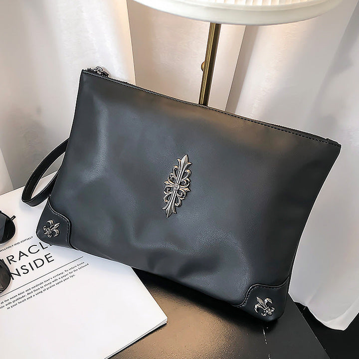 Elegant Clutch Made of High-Quality Faux Leather Kalsten