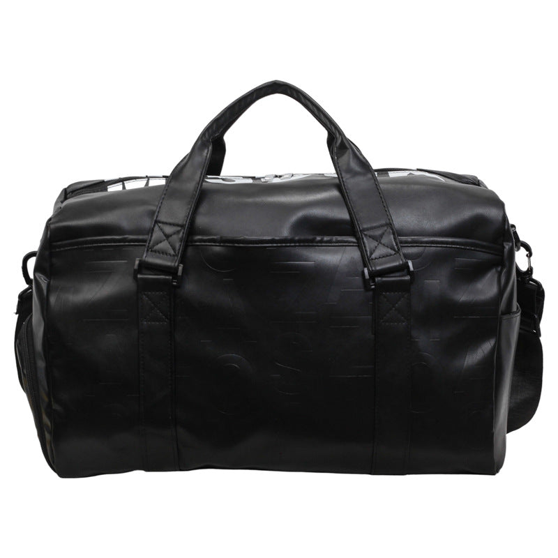 Sporty travel bag with water-repellent outer material and extensive interior organization Kalsten