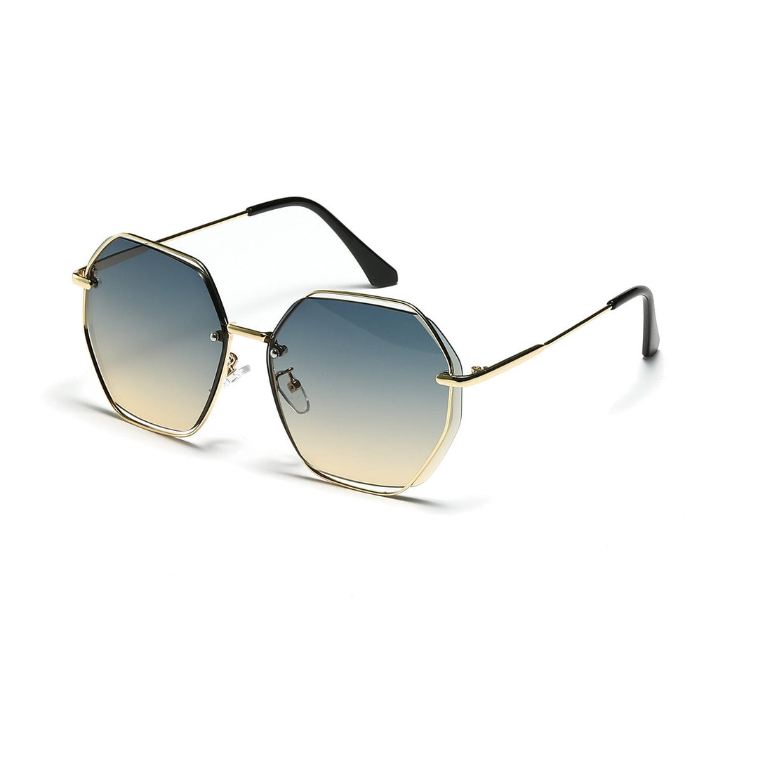 Women's fashionable octagonal sunglasses with elegant frame Kalsten