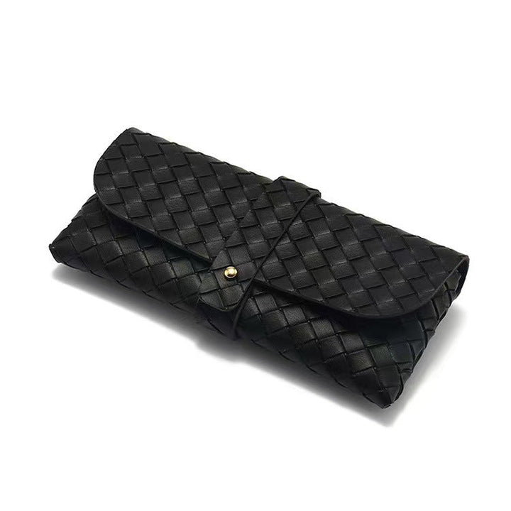 Woven Leather Clutch Kalsten