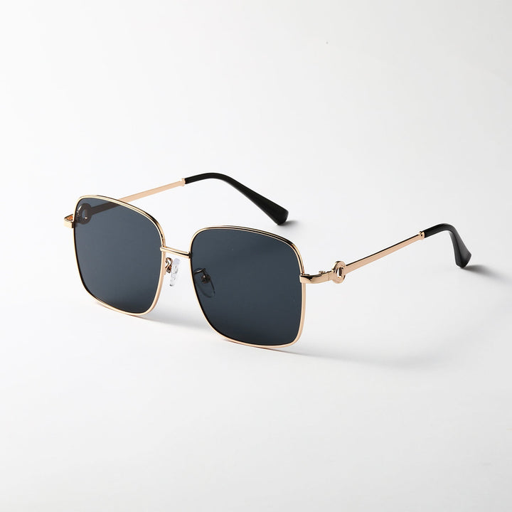 Ladies elegant square sunglasses with high-quality metal frame Kalsten