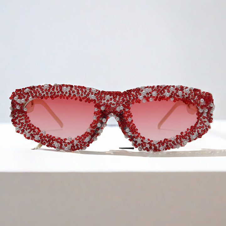 Ladies glamorous sunglasses with embellished frame Kalsten