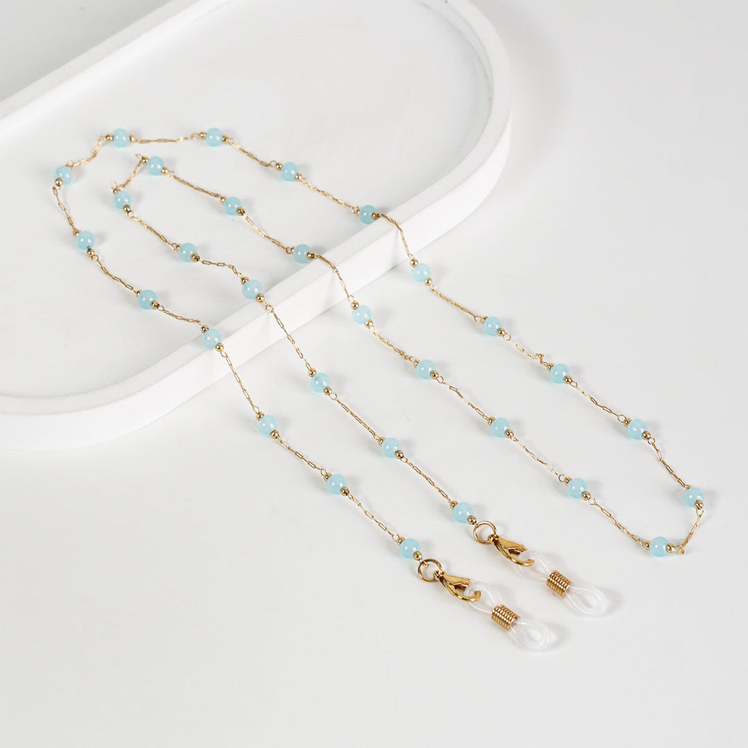 Elegant Beaded Glasses Chain Kalsten