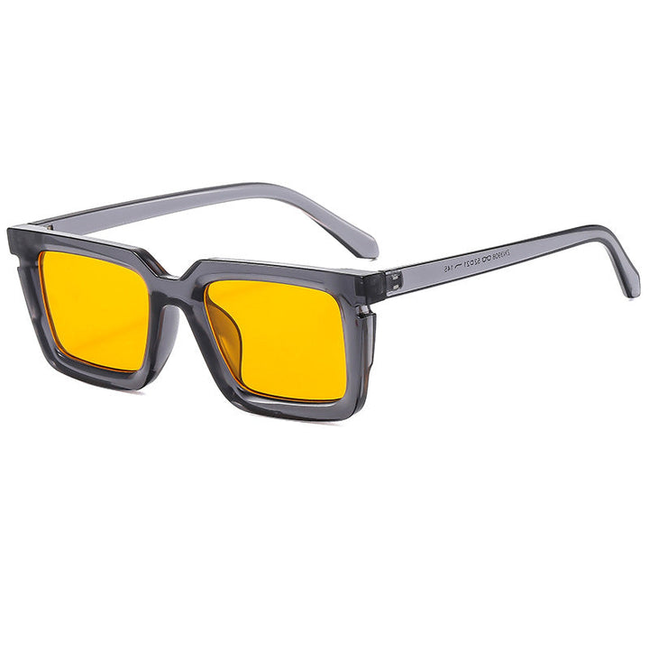 Men's Bold Retro Square Sunglasses Kalsten