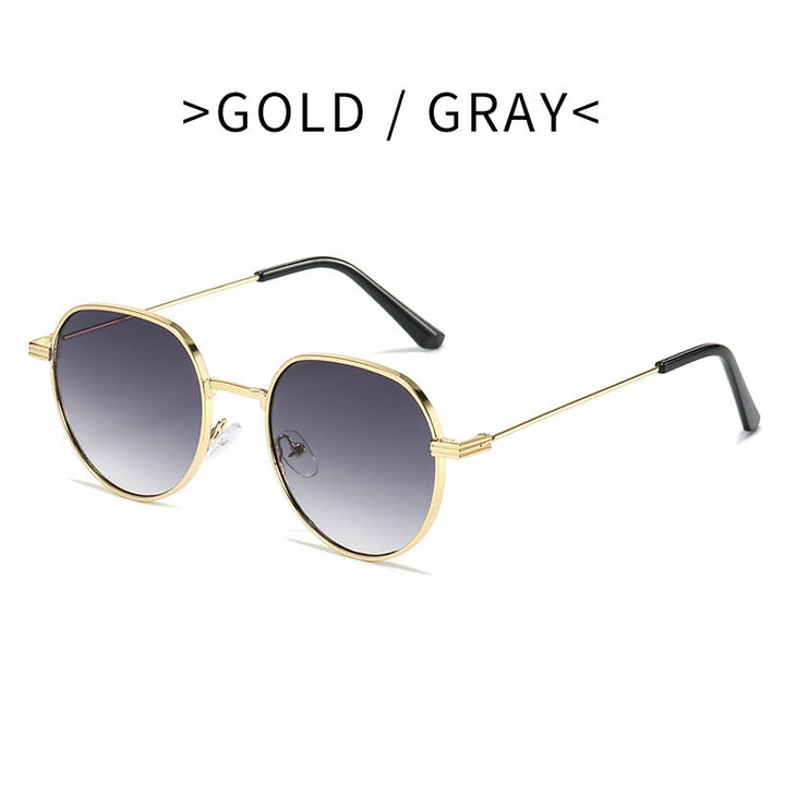 Women's Stylish Round Designer Sunglasses Kalsten