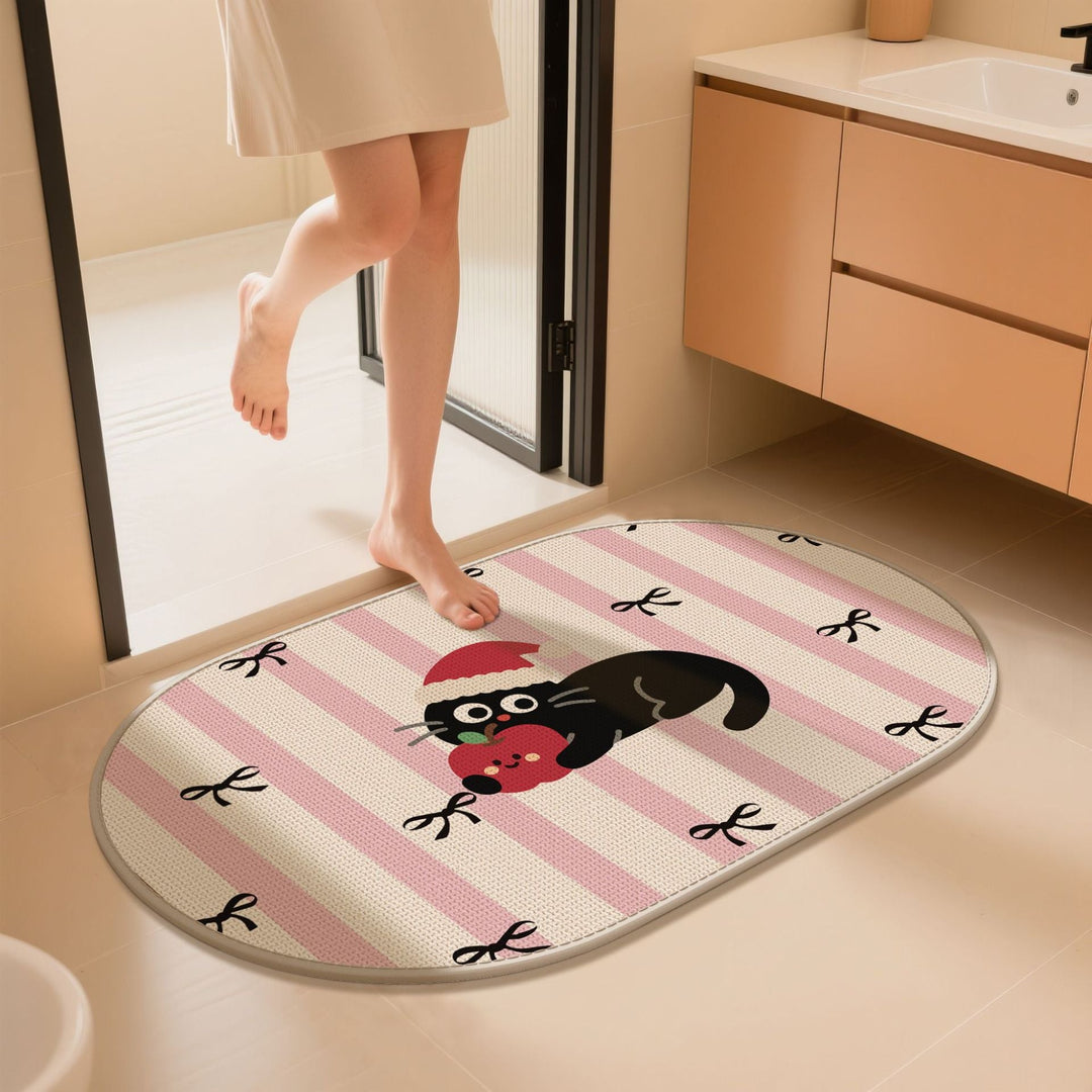 Cute Animal-Themed Bath Mat Kalsten
