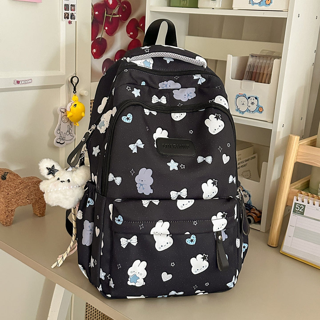 Cute Graphic Pattern School Backpack