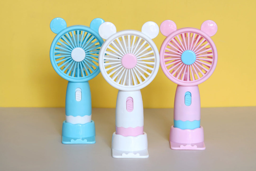 Unisex portable hand fan in playful animal design Kalsten