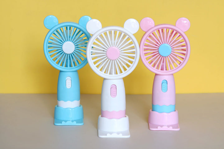 Unisex portable hand fan in playful animal design Kalsten