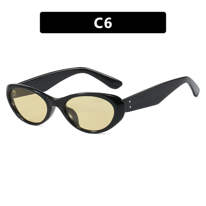 Women's fashionable Cat-Eye sunglasses with high-quality plastic frame and UV protection Kalsten