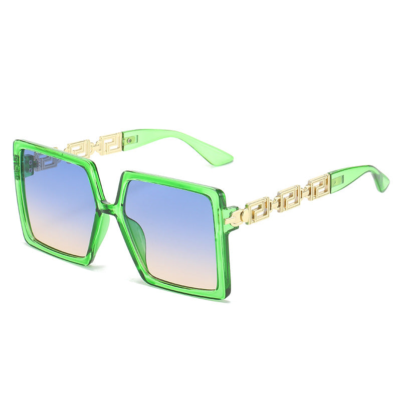 Ladies square sunglasses with luxurious accents Kalsten