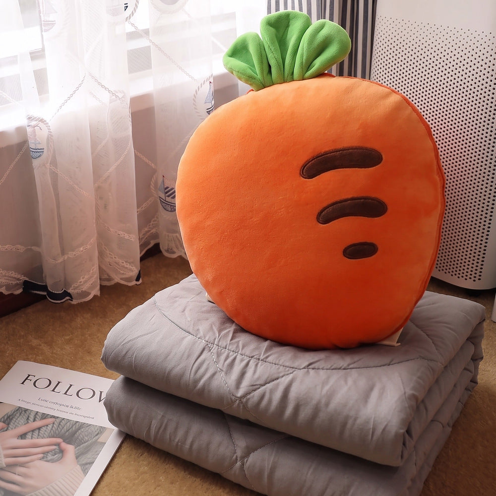 Plush pillow in fruity design Kalsten