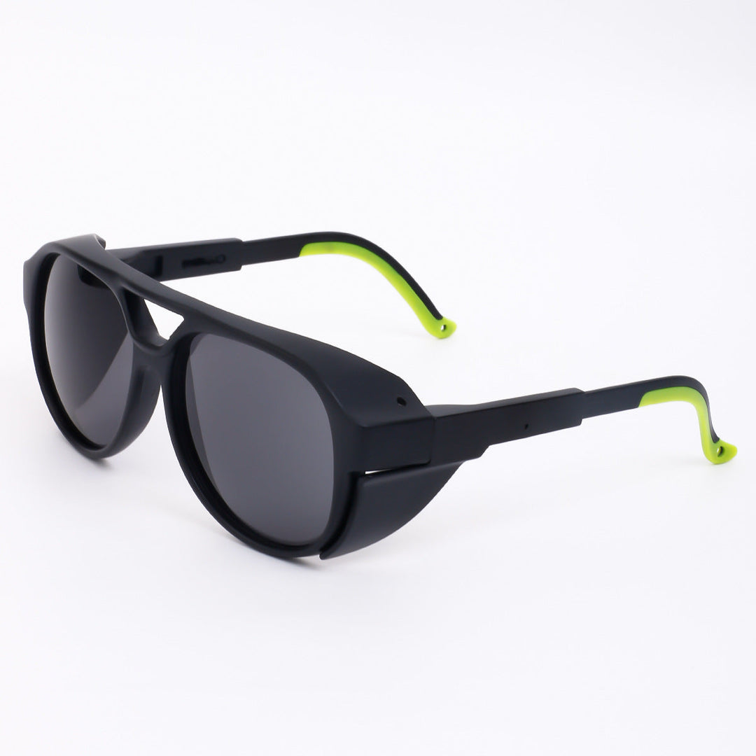 Women's oversized sunglasses in geometric design with sturdy frame and polarized lenses Kalsten