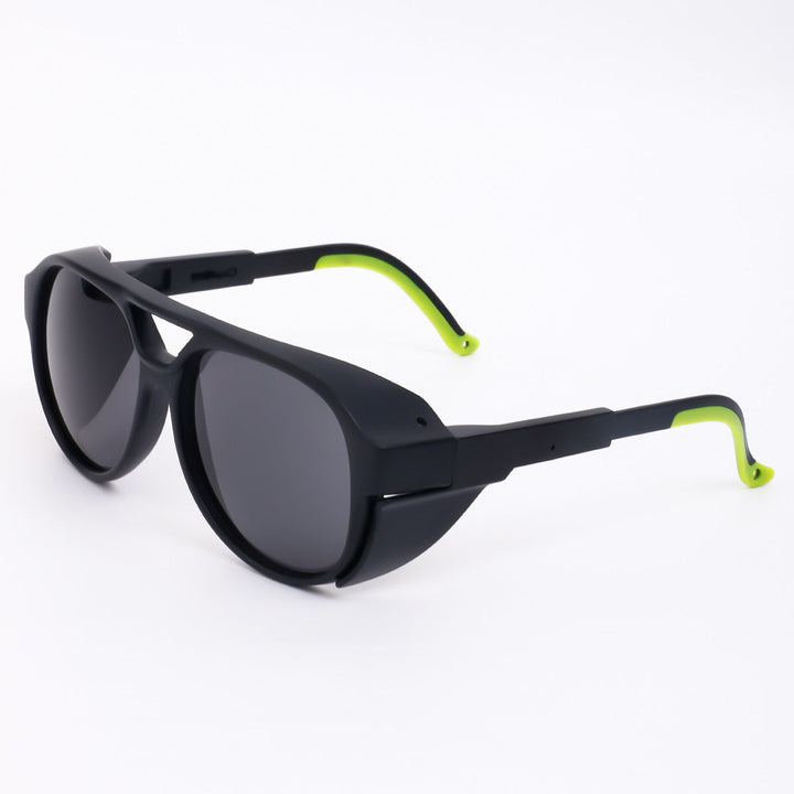 Women's oversized sunglasses in geometric design with sturdy frame and polarized lenses Kalsten