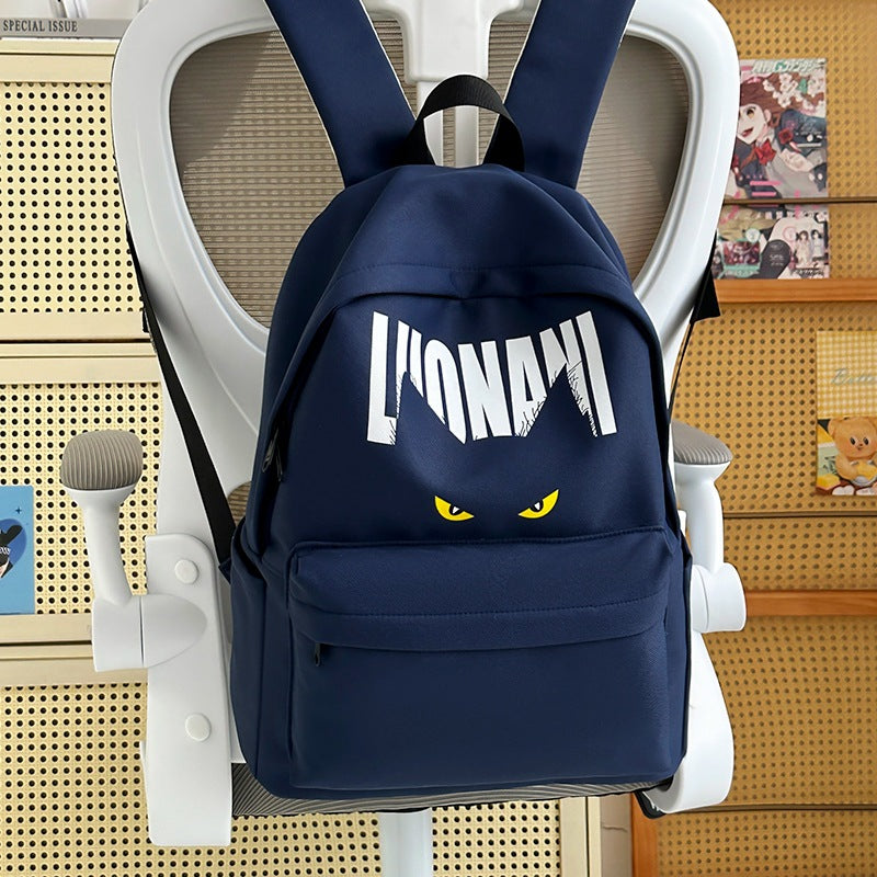 Cartoon-Inspired Bunny Ears School Backpack