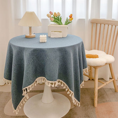 Decorative Fringed Table Cover