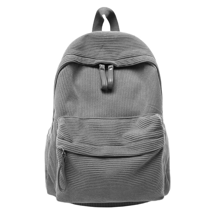Textured Fabric Casual Backpack Kalsten