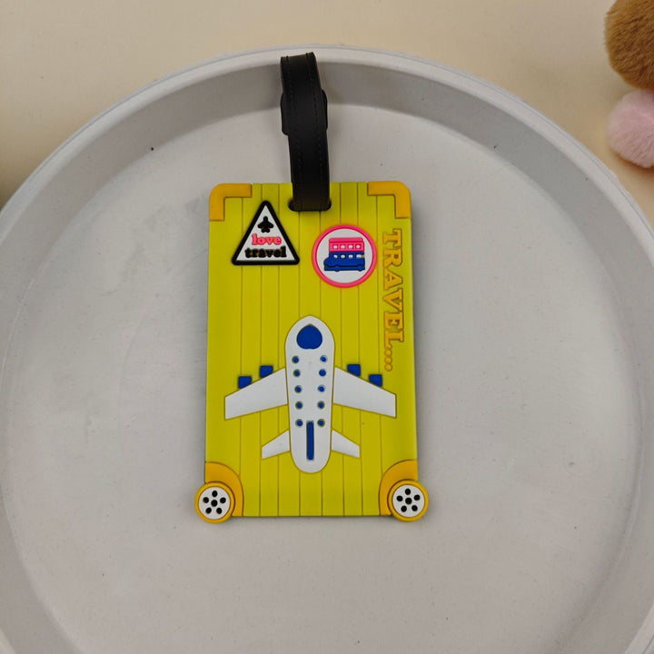 Unisex Luggage Tag in Fun Airplane Design Kalsten