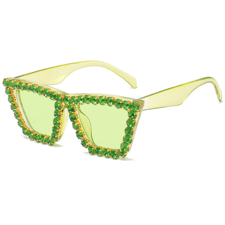 Women's extravagant sunglasses with glittering frame Kalsten