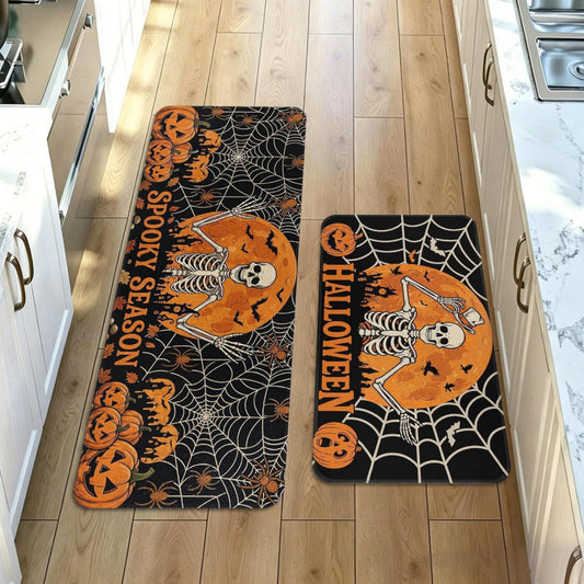 Floral Pattern Kitchen Comfort Mat Set Acalora