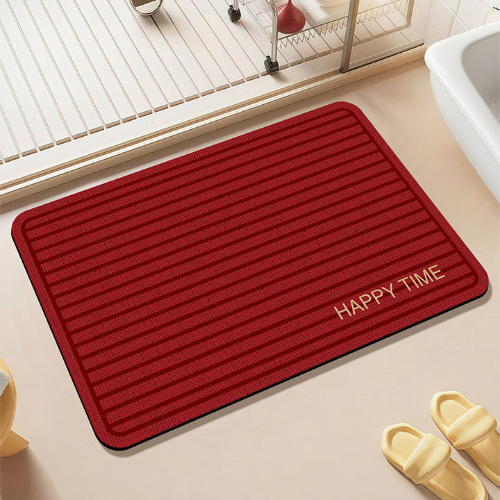 Personalized Memory Foam Bath Mat Kalsten