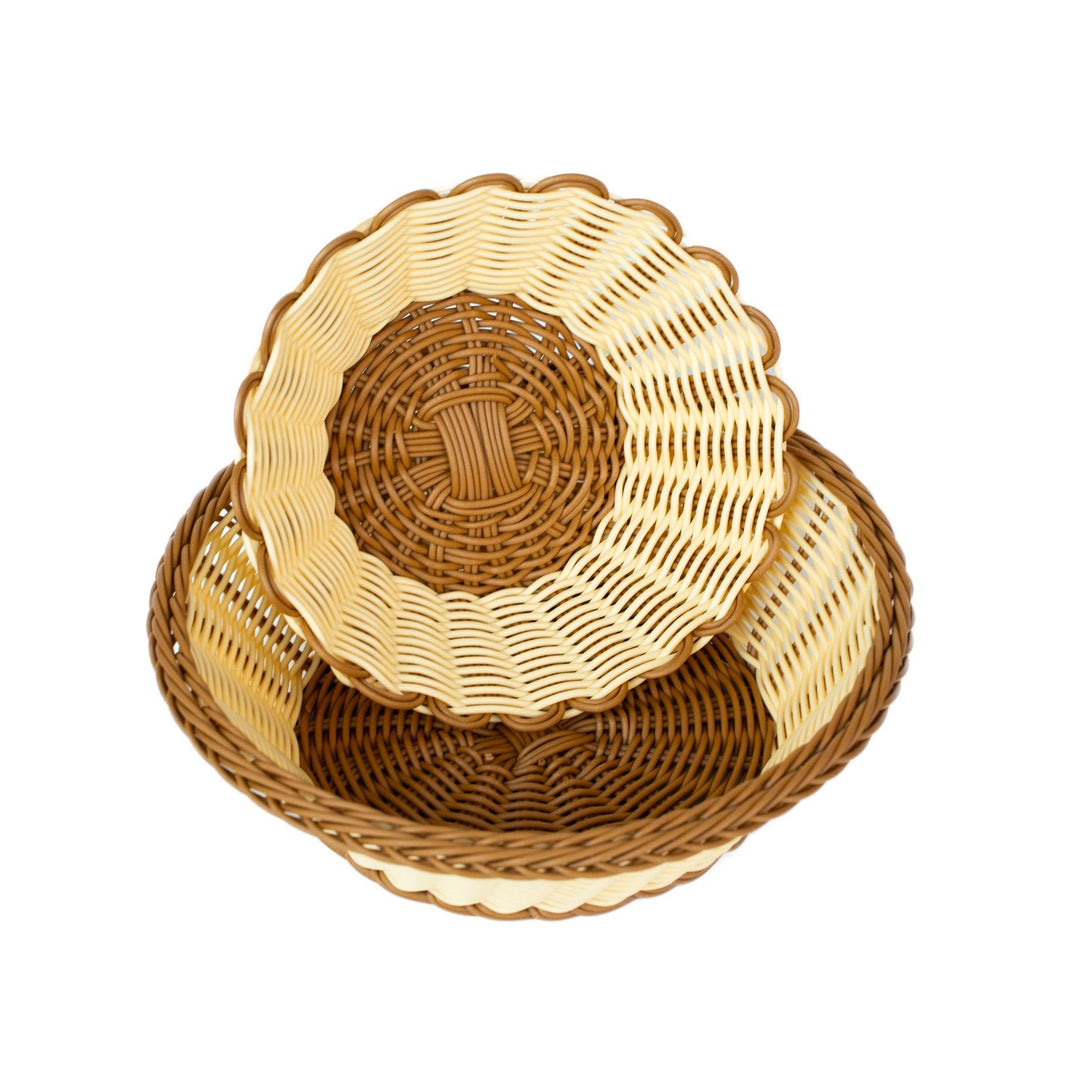 Women's Aesthetic Fruit Bowl with Scalloped Design Kalsten