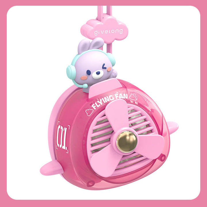 Unisex Portable Mini Fan with Cute Animal Design Kalsten