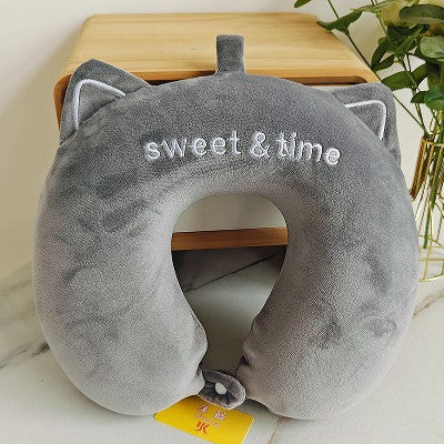 Unisex Neck Support Pillow with Cute Animal Design Kalsten