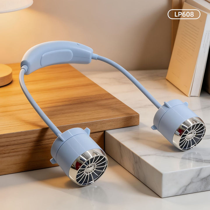Ladies Portable Neck Fan with Flexible Use Kalsten