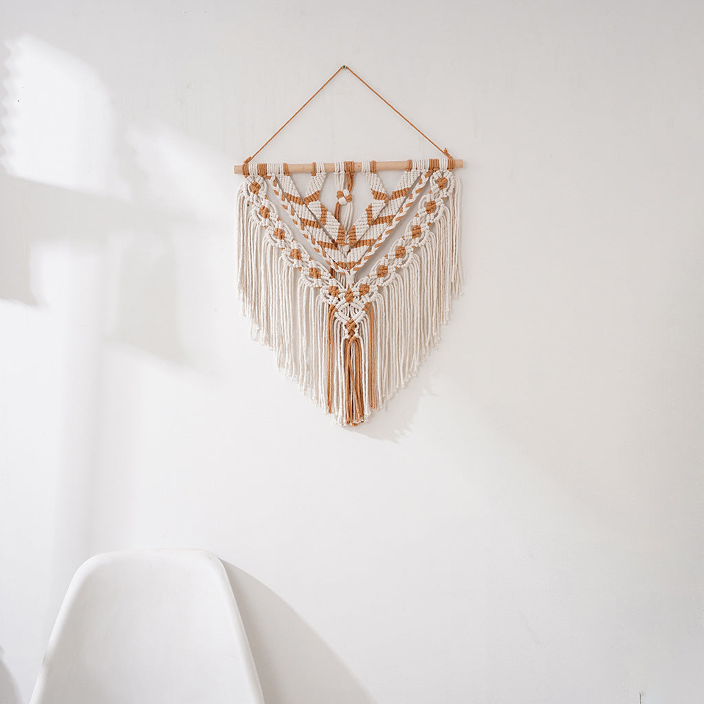 Macrame Geometric Wall Tapestry Acalora