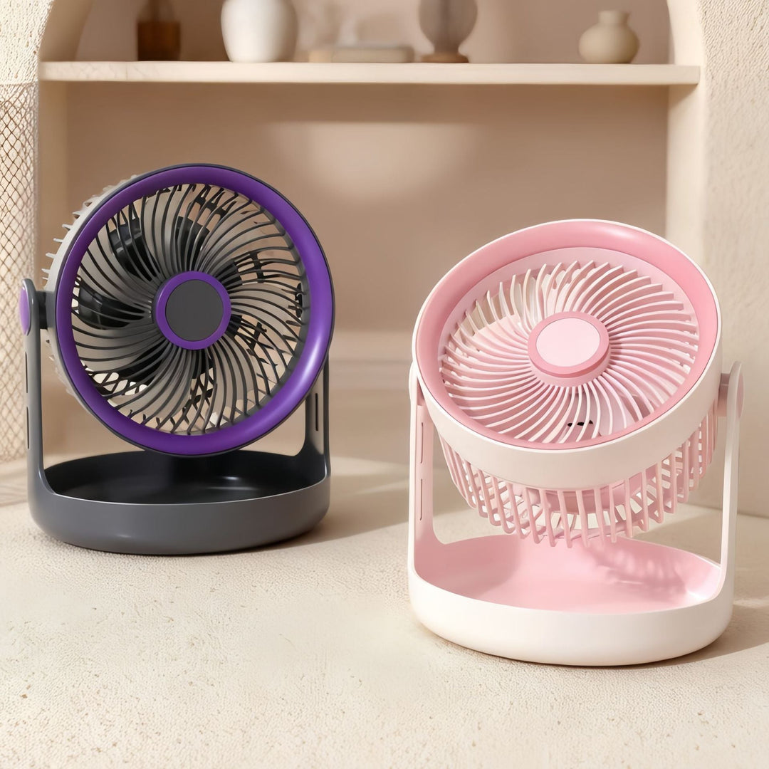 Women's Portable Table Fan with Flexible Tilt Mechanism Kalsten