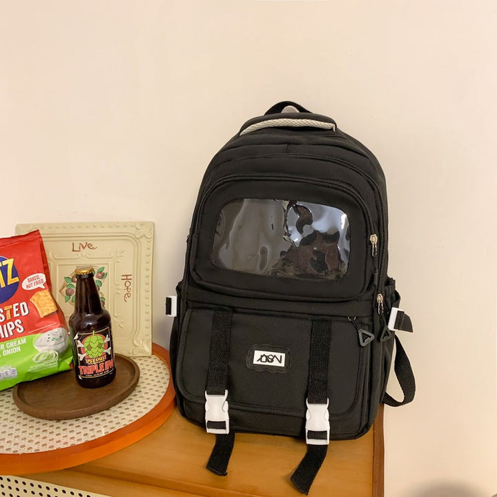 Multi-Functional Transparent School Backpack
